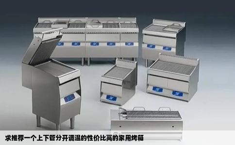 求推荐一个上下管分开调温的性价比高的家用烤箱