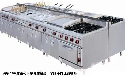 海尔606冰箱和卡萨帝冰箱是一个牌子的压缩机吗