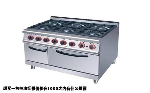 想买一台抽油烟机价格在1000之内有什么推荐