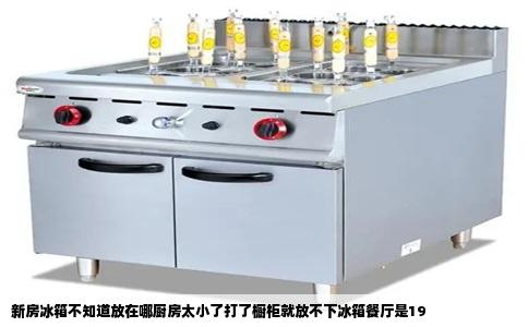 新房冰箱不知道放在哪厨房太小了打了橱柜就放不下冰箱餐厅是19