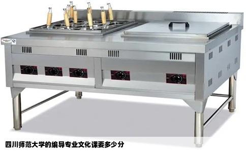 四川师范大学的编导专业文化课要多少分