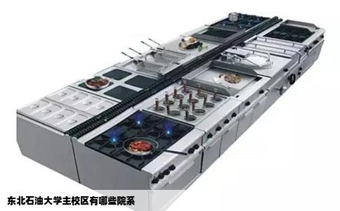 东北石油大学主校区有哪些院系