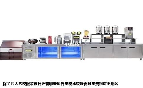 除了四大名校服装设计还有哪些国外学校比较好而且学费相对不那么
