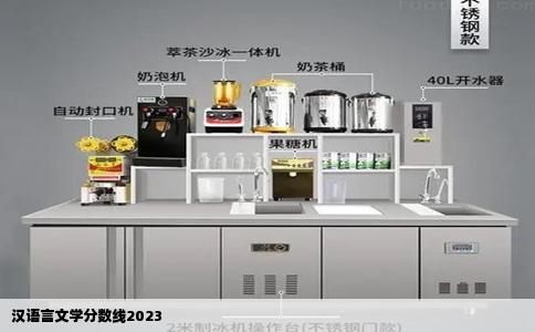 汉语言文学分数线2023