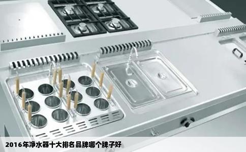 2016年净水器十大排名品牌哪个牌子好