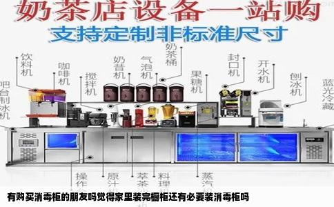 有购买消毒柜的朋友吗觉得家里装完橱柜还有必要装消毒柜吗