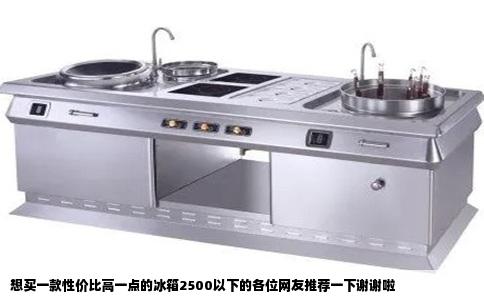 想买一款性价比高一点的冰箱2500以下的各位网友推荐一下谢谢啦