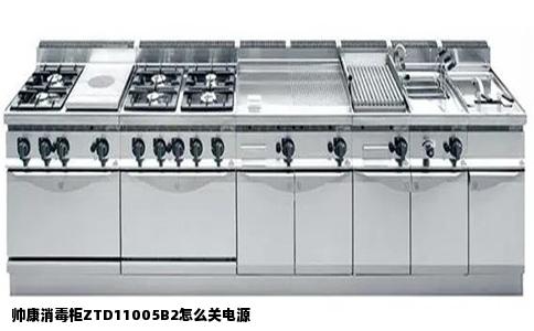 帅康消毒柜ZTD11005B2怎么关电源