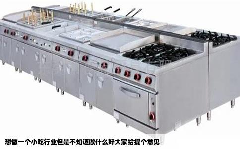 想做一个小吃行业但是不知道做什么好大家给提个意见