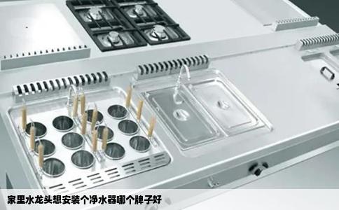 家里水龙头想安装个净水器哪个牌子好