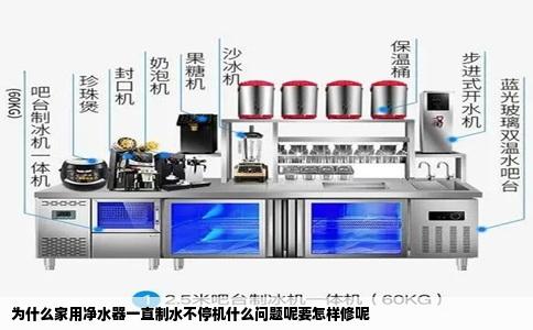 为什么家用净水器一直制水不停机什么问题呢要怎样修呢