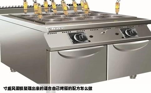 寸戚风蛋糕整理出来的适合自己烤箱的配方怎么做