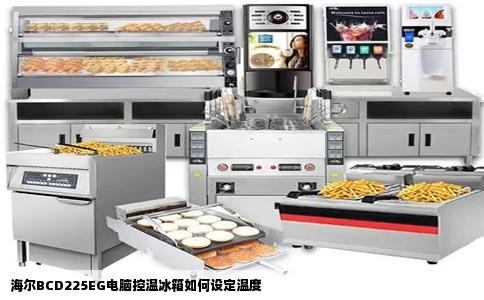 海尔BCD225EG电脑控温冰箱如何设定温度
