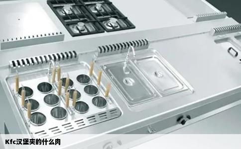 Kfc汉堡夹的什么肉