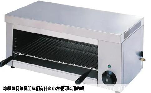 冰箱如何除臭朋友们有什么小方便可以用的吗