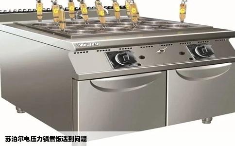 苏泊尔电压力锅煮饭遇到问题