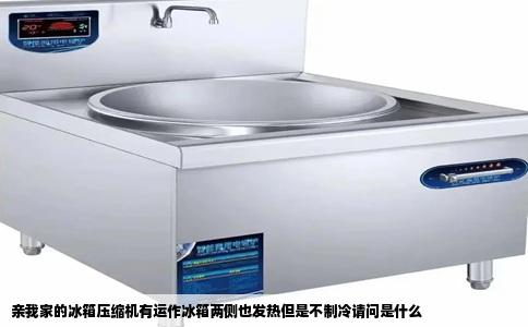 亲我家的冰箱压缩机有运作冰箱两侧也发热但是不制冷请问是什么