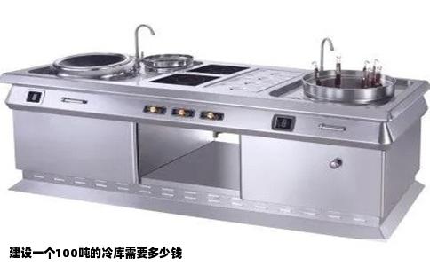 建设一个100吨的冷库需要多少钱