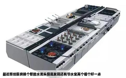 最近想给厨房换个智能水龙头但是发现还有节水宝两个哪个好一点