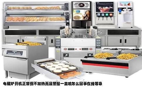 电磁炉开机正常但不加热而且警报一直响怎么回事在线等急