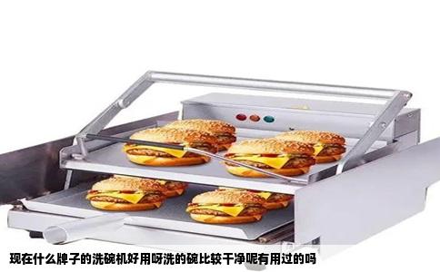 现在什么牌子的洗碗机好用呀洗的碗比较干净呢有用过的吗
