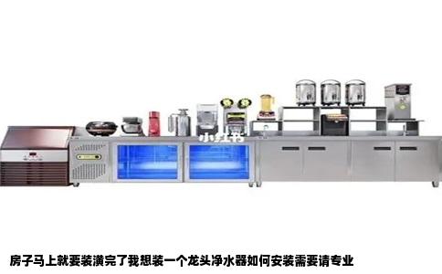 房子马上就要装潢完了我想装一个龙头净水器如何安装需要请专业