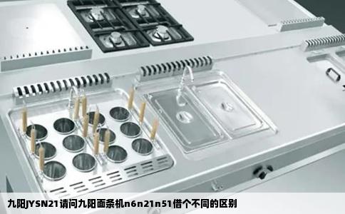 九阳JYSN21请问九阳面条机n6n21n51借个不同的区别