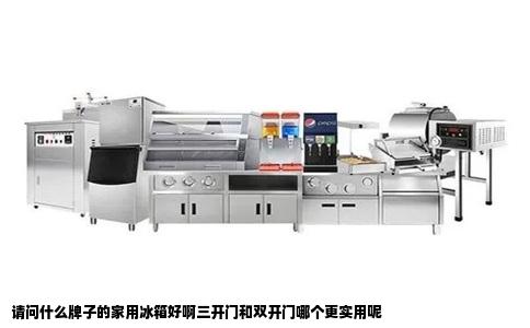 请问什么牌子的家用冰箱好啊三开门和双开门哪个更实用呢