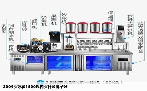 2009买冰箱1500以内买什么牌子好