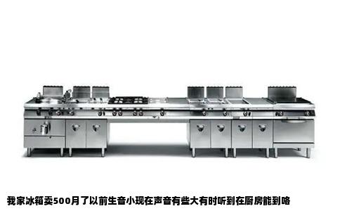 我家冰箱卖500月了以前生音小现在声音有些大有时听到在厨房能到咯