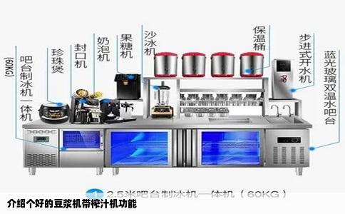 介绍个好的豆浆机带榨汁机功能