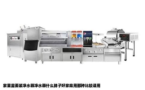 家里需要装净水器净水器什么牌子好家庭用那种比较适用