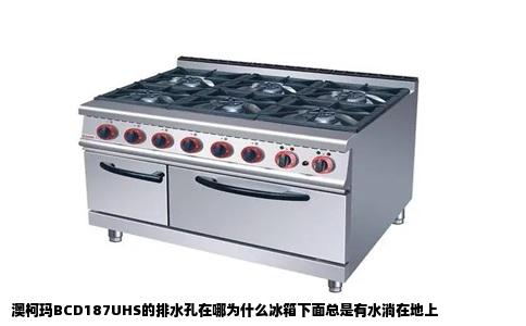 澳柯玛BCD187UHS的排水孔在哪为什么冰箱下面总是有水淌在地上