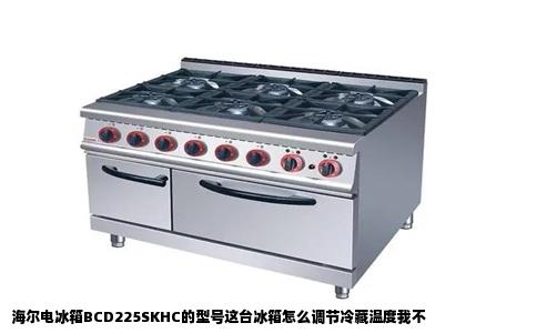 海尔电冰箱BCD225SKHC的型号这台冰箱怎么调节冷藏温度我不