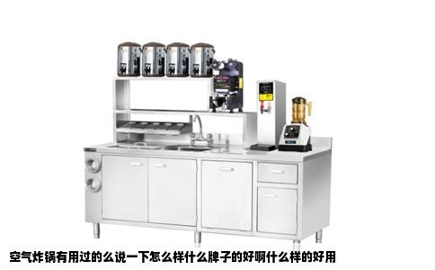 空气炸锅有用过的么说一下怎么样什么牌子的好啊什么样的好用