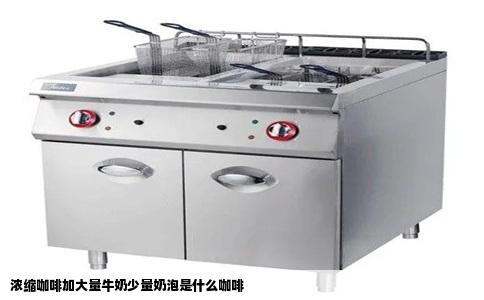 浓缩咖啡加大量牛奶少量奶泡是什么咖啡