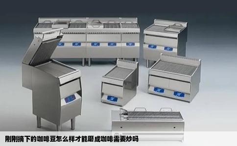 刚刚摘下的咖啡豆怎么样才能磨成咖啡需要炒吗