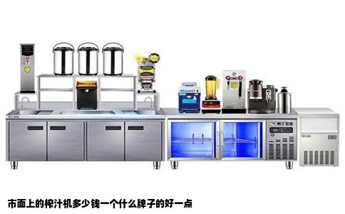 市面上的榨汁机多少钱一个什么牌子的好一点
