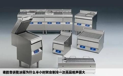 谁能告诉我冰箱为什么半小时就会制冷一次而且响声很大