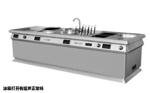 冰箱打开有噪声正常吗