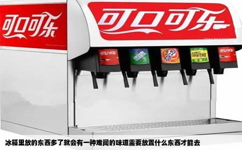 冰箱里放的东西多了就会有一种难闻的味道需要放置什么东西才能去