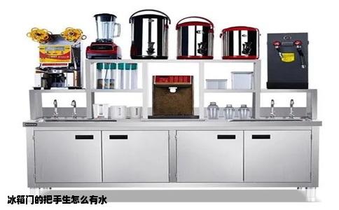 冰箱门的把手生怎么有水