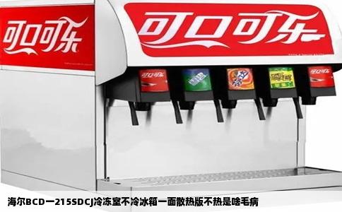 海尔BCD一215SDCJ冷冻室不冷冰箱一面散热版不热是啥毛病