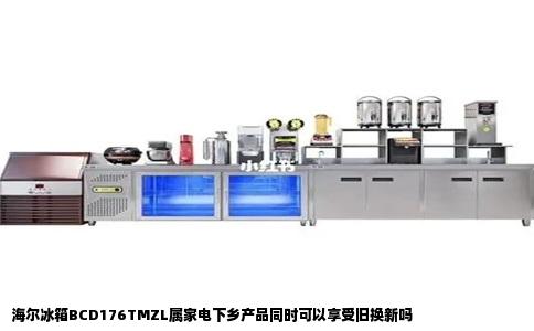 海尔冰箱BCD176TMZL属家电下乡产品同时可以享受旧换新吗
