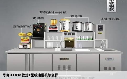 华帝i11030欧式T型吸油烟机怎么样