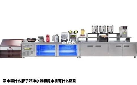 净水器什么牌子好净水器和纯水机有什么区别