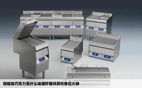 咖啡加巧克力是什么味道好喝吗拜托各位大神