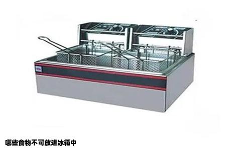 哪些食物不可放进冰箱中