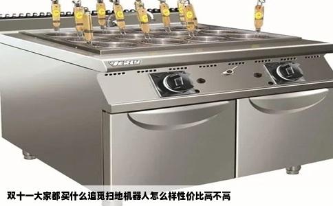 双十一大家都买什么追觅扫地机器人怎么样性价比高不高