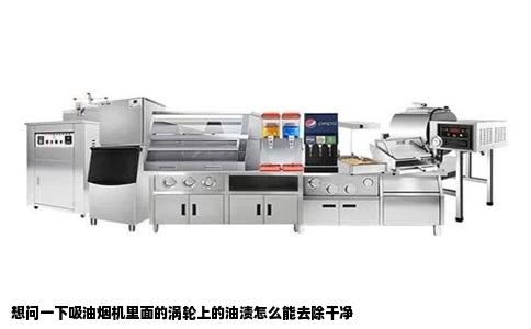 想问一下吸油烟机里面的涡轮上的油渍怎么能去除干净